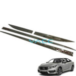 Honda Civic X Door Moulding Chrome (Type B)