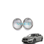 Honda Civic X Fog Lamp Round Chrome