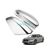 Honda Civic X Side Mirror Chrome Cover