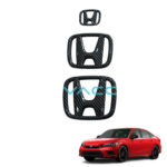 Honda Civic FE Honda Emblem Carbon