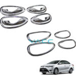 Toyota Vios NCP150 Inner Handle Chrome + Ring Chrome