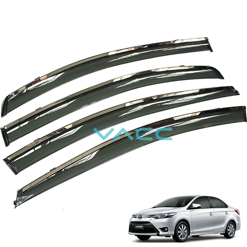 Toyota Vios NCP150 Door Visor with Steel Lining VACC AUTO