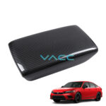 Honda Civic FE Armrest Cover Carbon