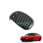 Honda Civic FE Gear Knob Cover Carbon