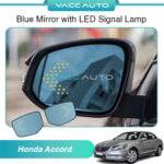 Honda Accord 8th Blue Mirror with LED Signal Lamp