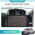 Nissan Almera N17 Center Console Panel Carbon