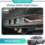 Nissan Almera N17 Window Switch Panel Carbon