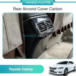 Toyota Camry XV40 Rear Aircond Cover Carbon