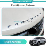 Toyota Fortuner 2nd Front Bonnet Emblem (Steel Type)