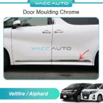 Toyota Alphard / Vellfire AH30 ANH30 Door Moulding Chrome