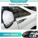 Toyota Alphard / Vellfire AH30 ANH30 Fender Carbon Chrome Lining