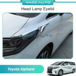Toyota Alphard AH30 ANH30 AGH30 Head Lamp Chrome Eyelid