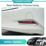 Toyota Alphard / Vellfire AH30 ANH30 Rear Reflector Chrome Lining