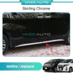 Toyota Alphard / Vellfire AH30 ANH30 Skirting Chrome