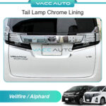 Toyota Alphard / Vellfire AH30 ANH30 Tail Lamp Chrome Lining