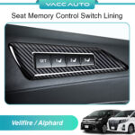 Toyota Alphard / Vellfire AH30 ANH30 AGH30 Seat Memory Control Switch Carbon Fiber Lining