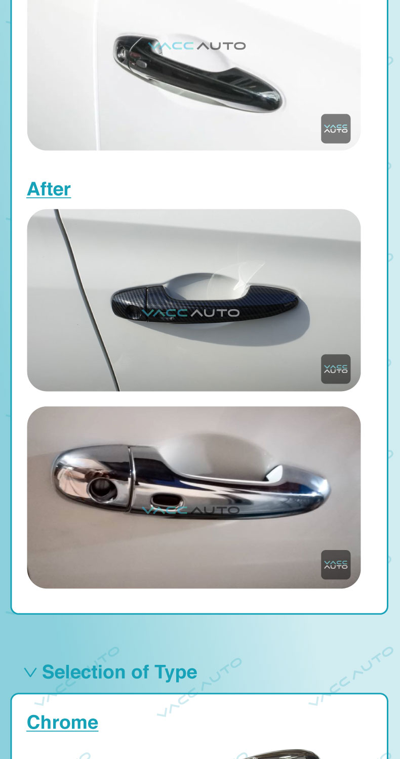 Toyota Vios NCP151 Door Handle Cover VACC AUTO