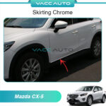 Mazda CX-5 1st Skirting Chrome (4 pcs)