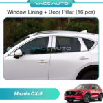 Mazda CX-5 2nd Window Lining + Door Pillar (16 pcs/6 pcs)