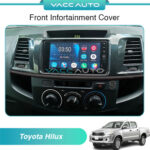 Toyota Hilux KUN25 Front Infortainment Cover Carbon