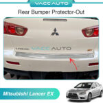 Mitsubishi Lancer EX Rear Bumper Protector Out