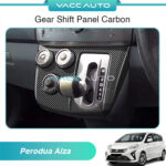 Perodua Alza 1st M500 Gear Shift Panel Carbon