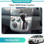 Perodua Alza 1st M500 Gear Shift Knob Carbon
