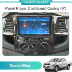Toyota Hilux KUN25 Panel Player Dashboard Casing (9")
