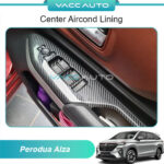 Perodua Alza 2nd W150 Window Switch Panel Carbon