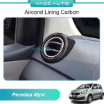 Perodua Myvi 2nd M600 Aircond Lining Carbon