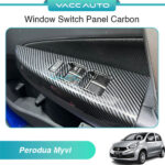 Perodua Myvi 2nd M600 Window Switch Panel Carbon