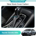 Toyota Corolla Altis E210 Gear Knob Carbon Cover