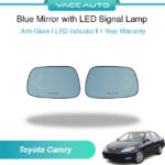 Toyota Camry XV30 Blue Mirror with LED Signal Lamp 1 Year Warranty VACC AUTO