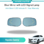 Toyota Camry XV40 Blue Mirror with LED Signal Lamp 1 Year Warranty VACC AUTO