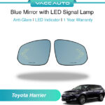 Toyota Harrier XU60 Blue MIrror with LED Signal Lamp 1 Year Warranty VACC AUTO