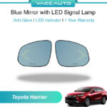 Toyota Harrier XU80 Blue Mirror with LED Signal Lamp 1 Year Warranty VACC AUTO