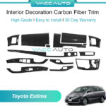 Toyota Estima 2006 - 2019 Interior Decoration Carbon Fiber Design For Estima Vacc Auto Brand 30-Day Warranty