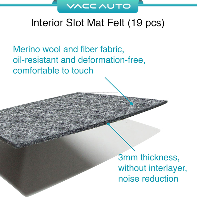 Lazmall_HRV15 Interior Slot Mat Felt_02