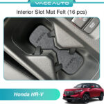 Honda HRV 2nd Interior Slot Mat Felt Vacc Auto Brand
