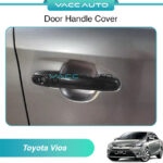 Toyota Vios NCP150 Door Handle Cover Chrome Carbon