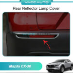 Mazda CX-30 DM Rear Reflector Lamp Cover Carbon