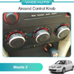 Mazda 3 2006-2013 Aircond Control Knob Black