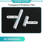 Transparent Protector Film (10cm x 100cm / 20cm x 100cm) Vacc Auto Car Accessories