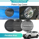 Perodua Aruz D38L Petrol Cap Cover Chrome Carbon Matt Black