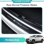 Perodua Aruz D38L Rear Bonnet Protector Sticker Carbon