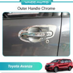 Toyota Avanza F650 Outer Handle Bowl Chrome