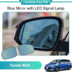 Toyota Wish AE20 Blue Mirror With LED Signal Lamp no warranty
