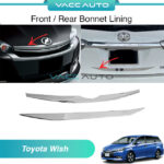 Toyota Wish AE20 Front / Rear Bonnet Lining