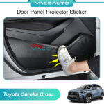 Toyota Corolla Cross XG10 Door Panel Protector Sticker Carbon