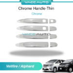 Toyota Alphard / Vellfire AH20 ANH20 Chrome Handle Thin